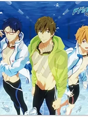 Panfleto Película Free! Road to the World The Dream