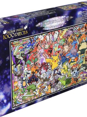 Rompecabezas Pokémon No.1000-AC010 Art Crystal 1000 Piezas