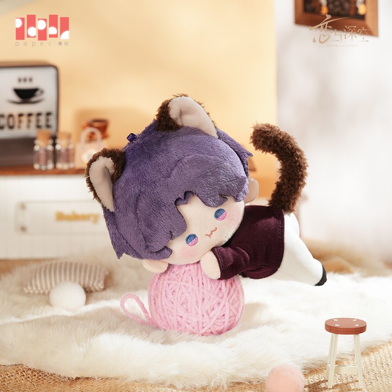 Peluche Your Cat Misses You Series Love and Deepspace 3