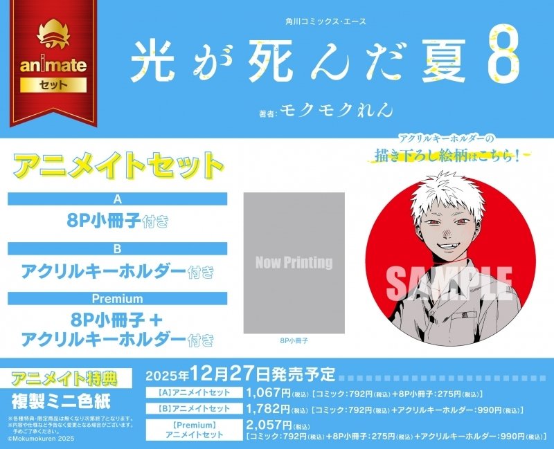 [ENCARGO] Hikaru ga Shinda Natsu 8 (Beneficio Animate)