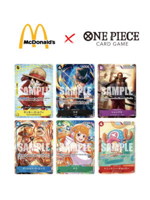 Manga y Anime La Vaca Japonesa One Piece Card Game x McDonald's