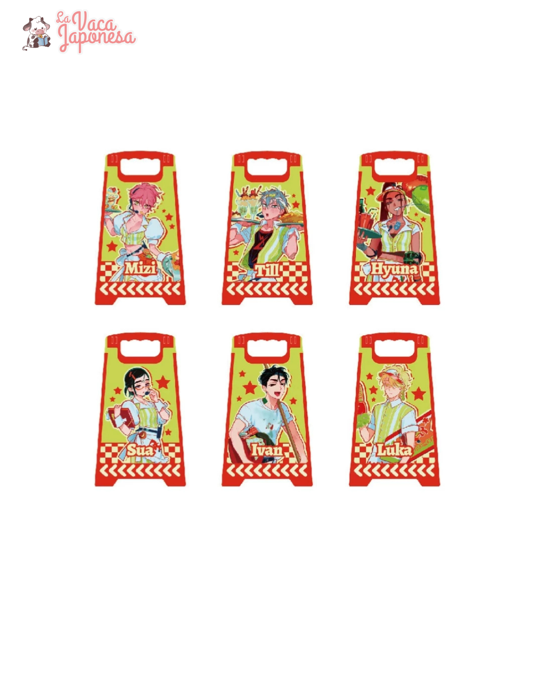 ALIEN STAGE 4th Anniversary Roller Star Series Mirror