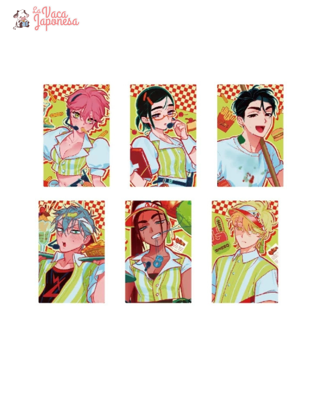 ALIEN STAGE 4th Anniversary Roller Star Series LD Photocard Set