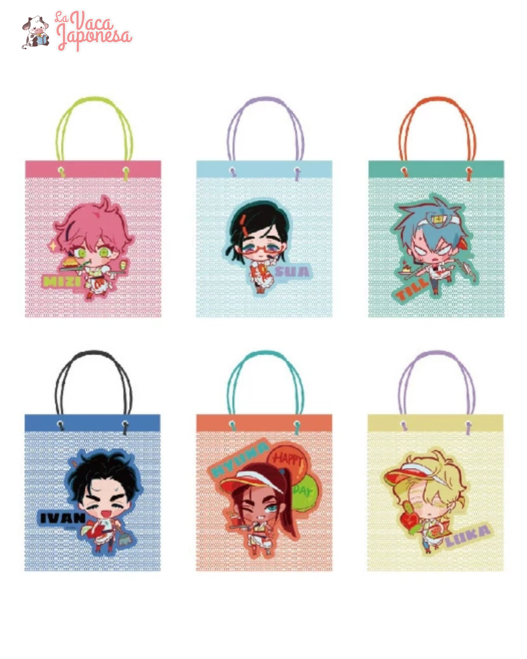 ALIEN STAGE 4th Anniversary Roller Star Series Net Shoulder Bag