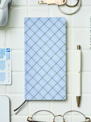 Hobonichi Techo 2027 Weeks Shirt Fabric Graph Plaid